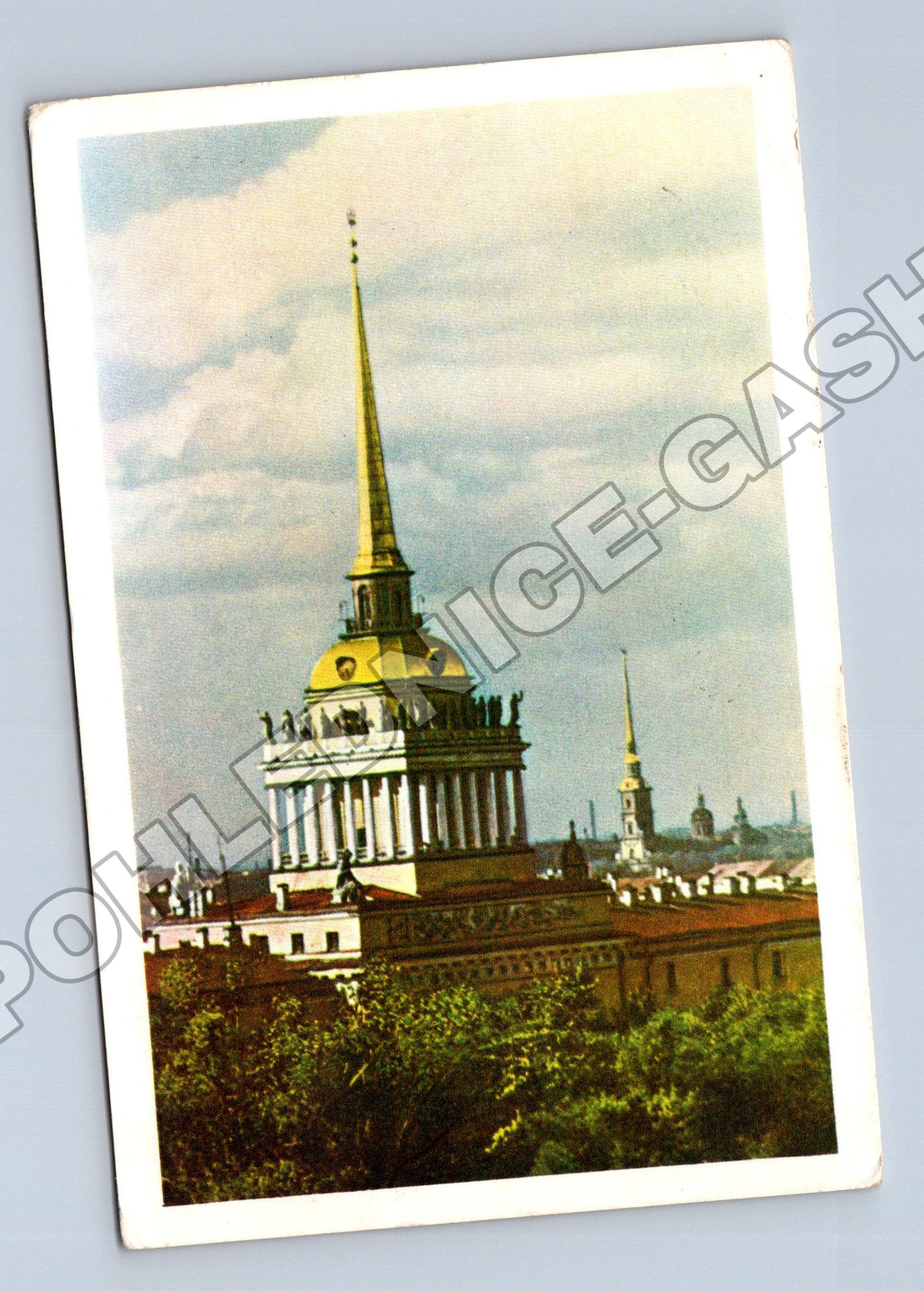 Pohlednice Rusko Leningrad Admirálská jehla 1961 (M33867)
