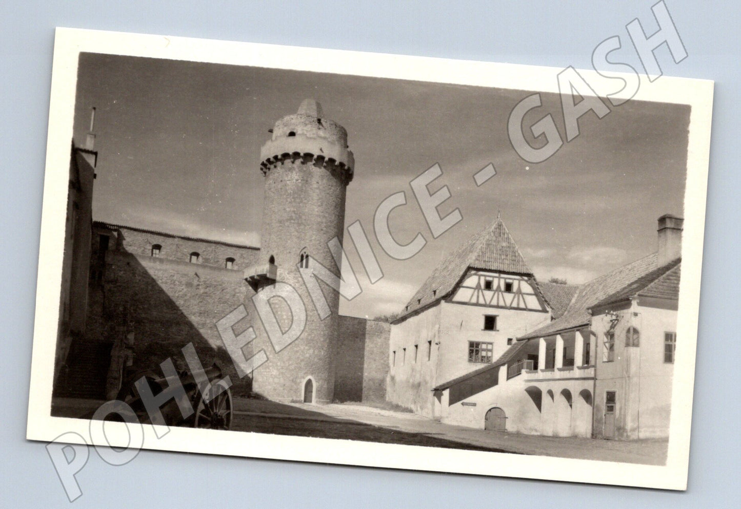 Pohlednice Strakonice zámek motiv (M3387)