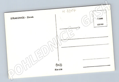 Pohlednice Strakonice zámek motiv (M3387)