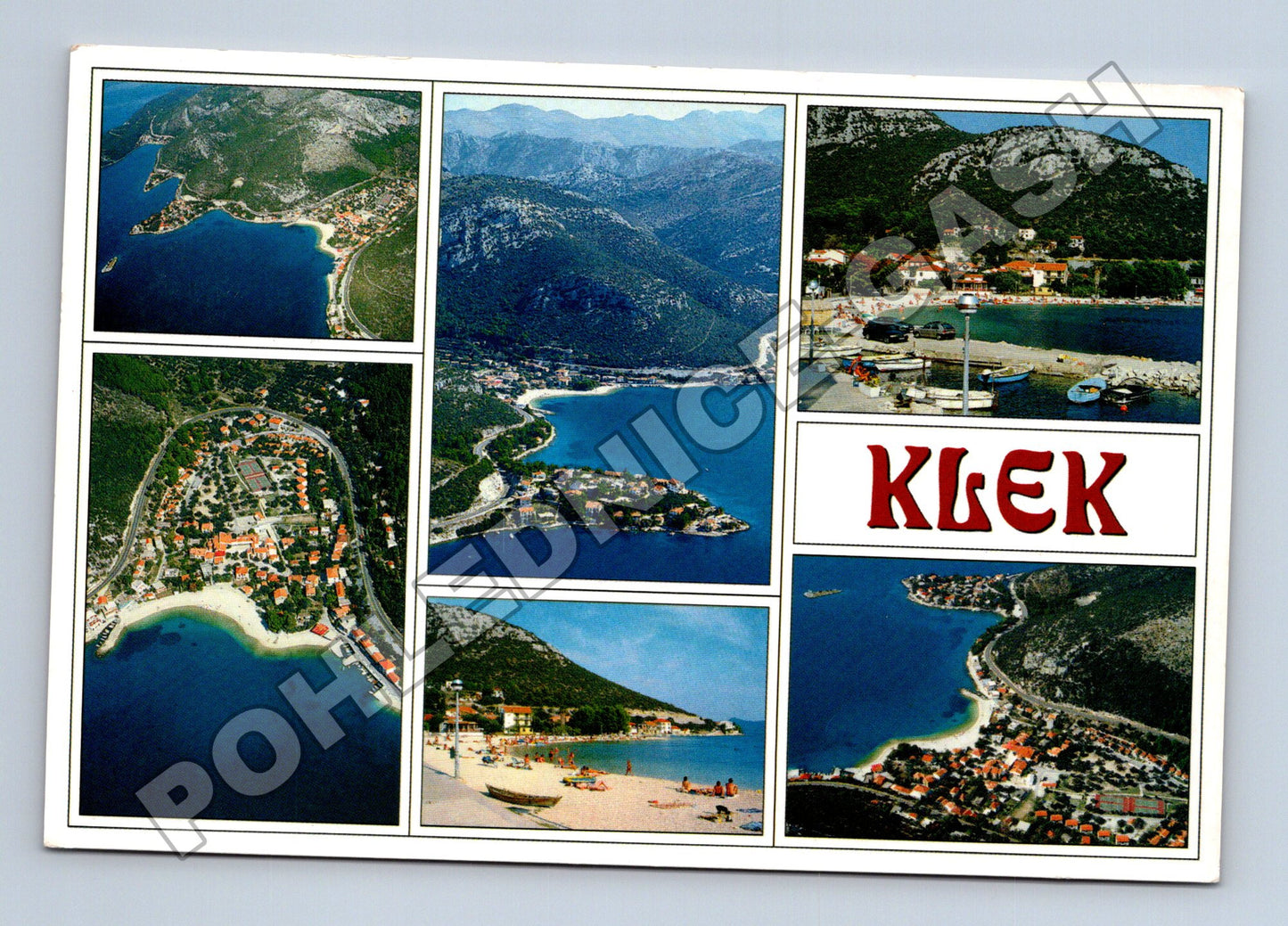 Pohlednice Chorvatsko Klek více pohledů (M33870)