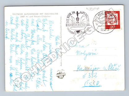 Pohlednice Německo Alpy Hochkalter Bad Reichenhall (M33878)