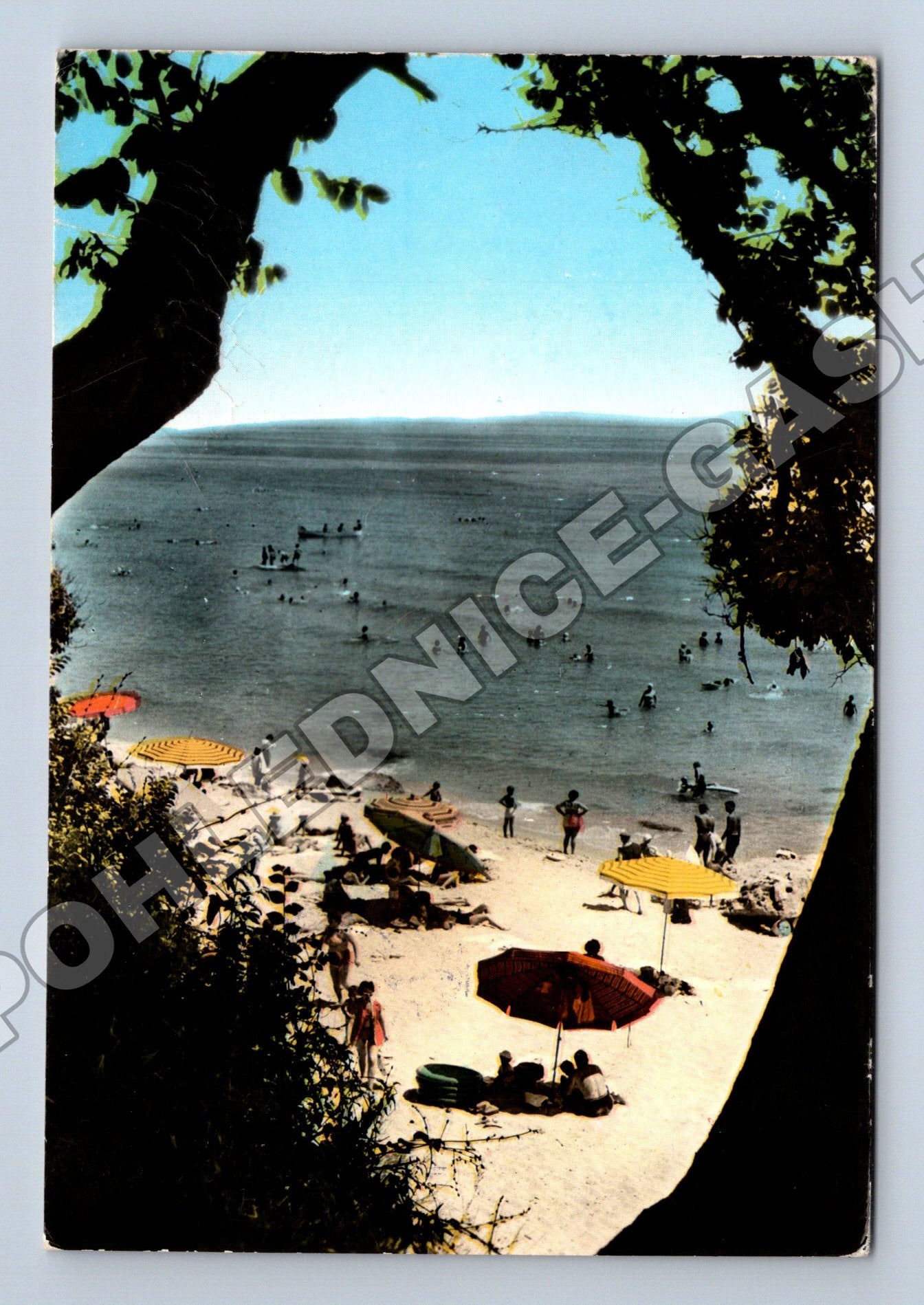 Pohlednice Bulharsko Varna pláž Družba 1960 (M33879)