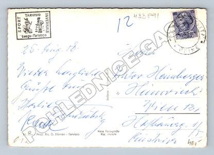 Pohlednice Itálie Tarvisio panorama 1918 (M33891)