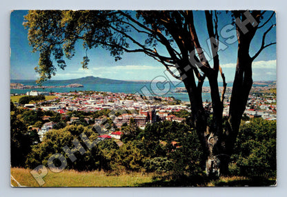 Pohlednice Nový Zéland Auckland panorama města 1962 (M33896)