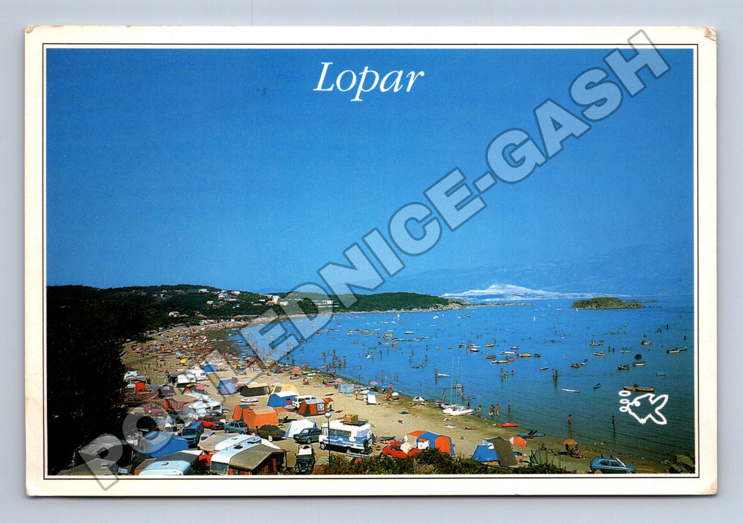 Pohlednice Chorvatsko Lopar pláž 1994 (M33904)