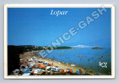Pohlednice Chorvatsko Lopar pláž 1994 (M33904)