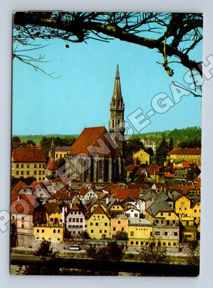 Pohlednice Rakousko Steyr kostel 1968 (M33908)
