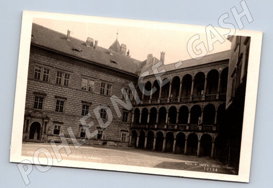 Pohlednice Jindřichův Hradec arkády motiv (M3391)