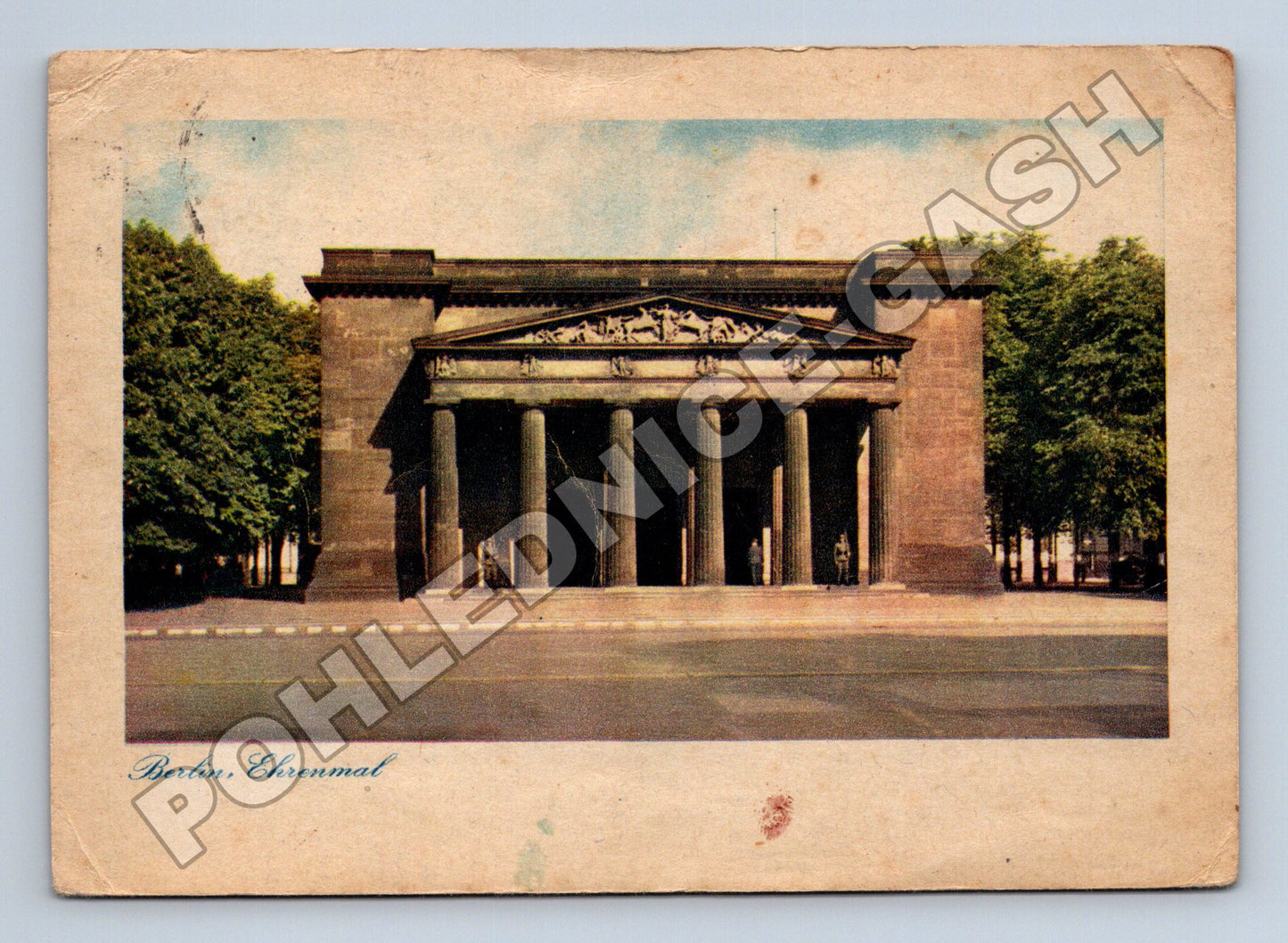 Pohlednice Německo Berlín Ehrenmal 1944 (M33915)