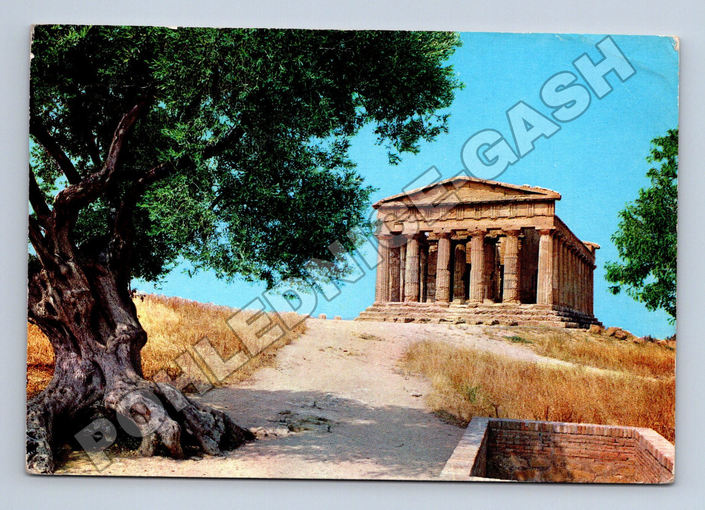 Pohlednice Itálie Agrigento Chrám Concordia 1967 (M33917)