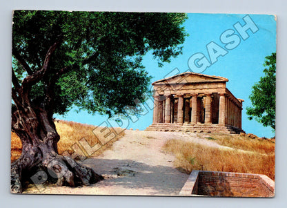 Pohlednice Itálie Agrigento Chrám Concordia 1967 (M33917)