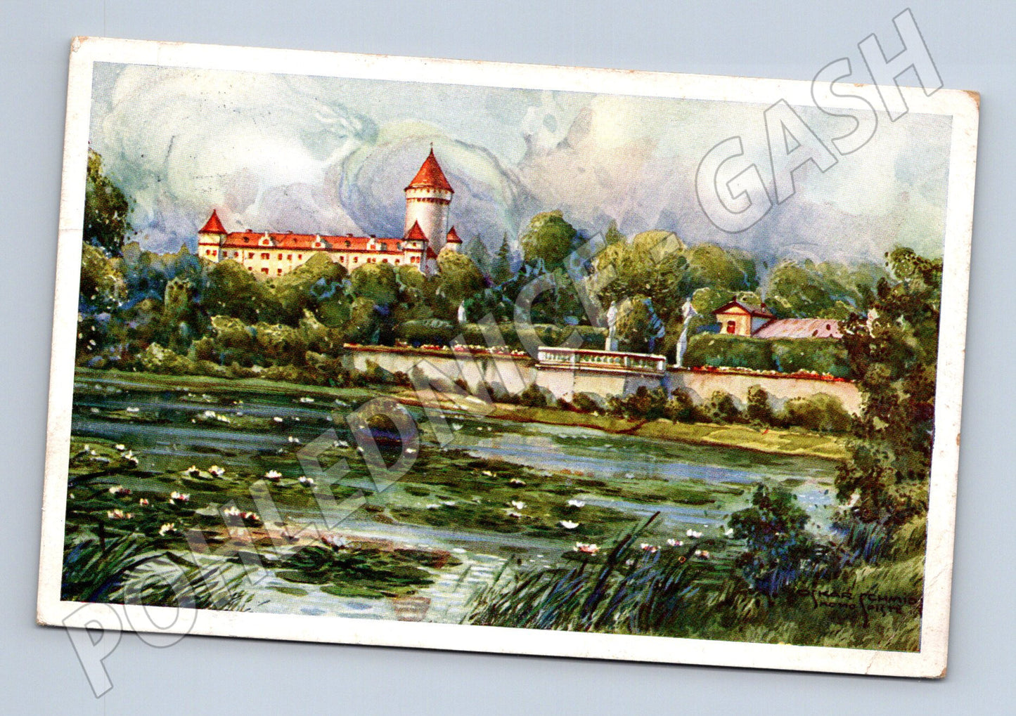 Pohlednice Konopiště O Schmidt ČSR (M3392)