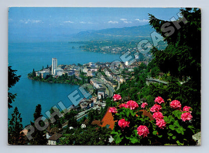 Pohlednice Švýcarsko Montreux Lac Léman 1981 (M33921)