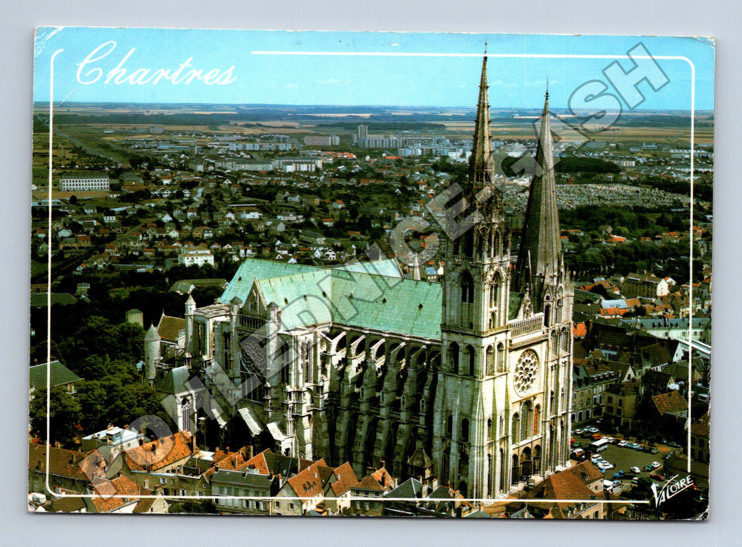 Pohlednice Francie Chartres katedrála 1990 (M33932)