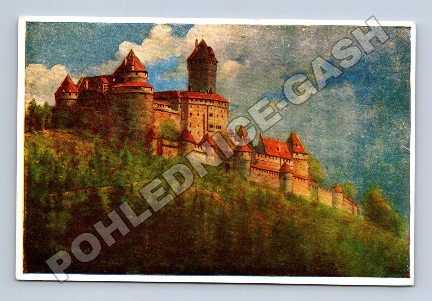 Pohlednice Francie Haut-Koenigsbourg hrad (M33935)