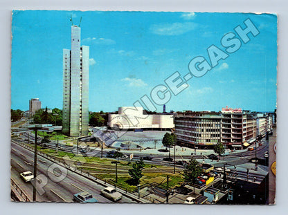 Pohlednice Německo Düsseldorf Thyssen-Hochhaus 1973 (M33940)