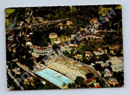 Pohlednice Rakousko Baden bei Wien termální lázně 1975 (M33942)