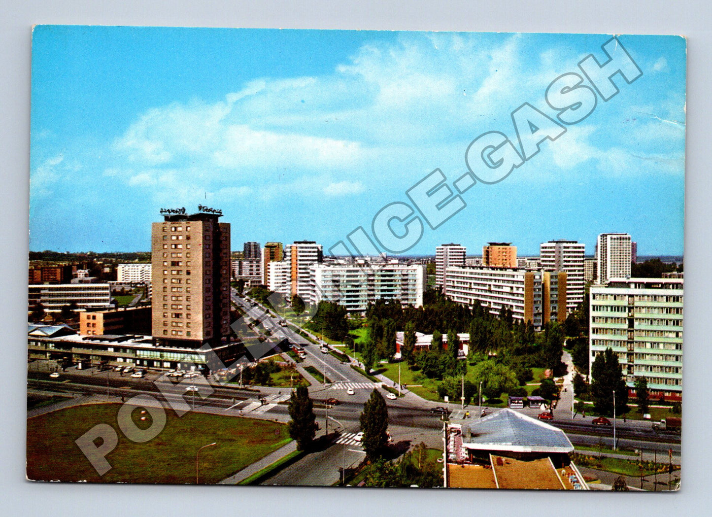 Pohlednice Srbsko Nový Bělehrad paneláky (M33945)