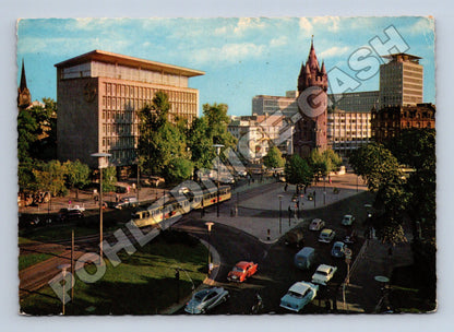 Pohlednice Německo Frankfurt Eschenheimer Turm 1962 (M33946)