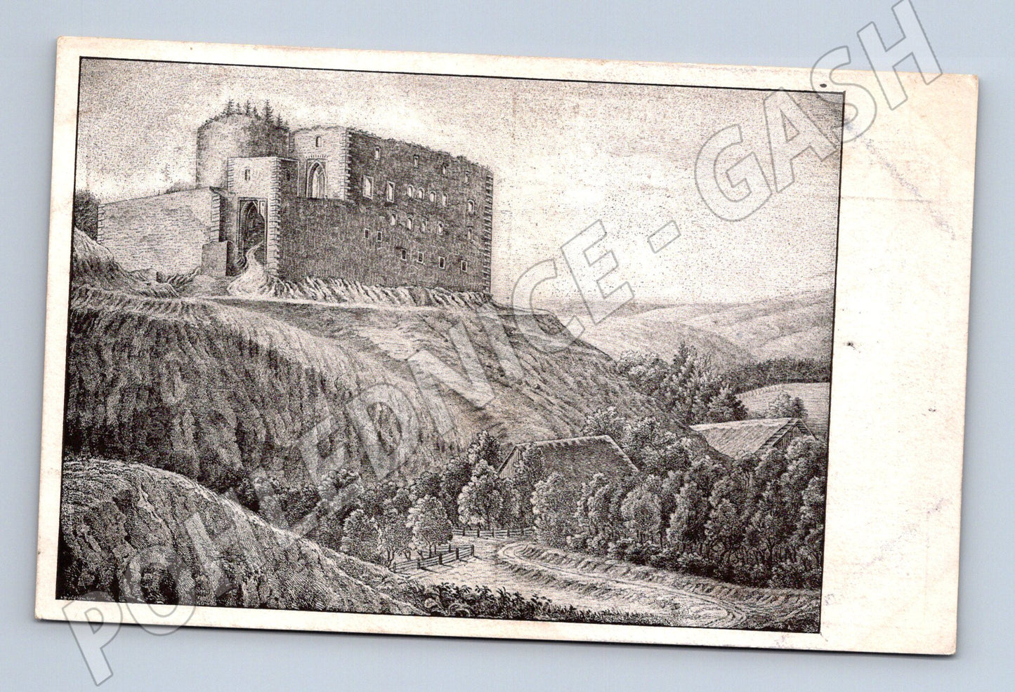 Pohlednice Krakovec ilustrace Jan Hus (M3395)