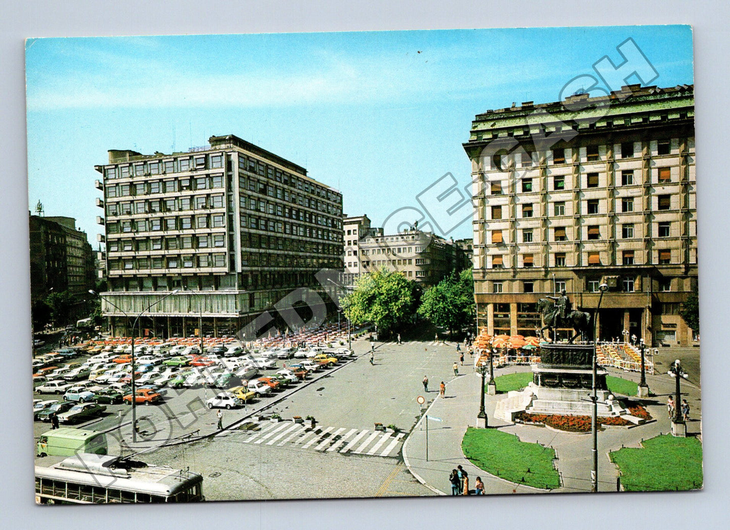 Pohlednice Srbsko Bělehrad Náměstí Republiky (M33950)