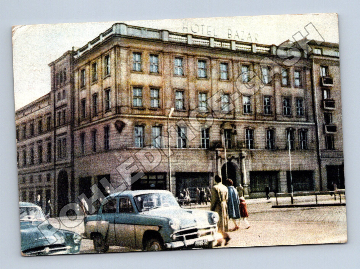 Pohlednice Polsko Poznan Hotel Bazar 1963 (M33956)