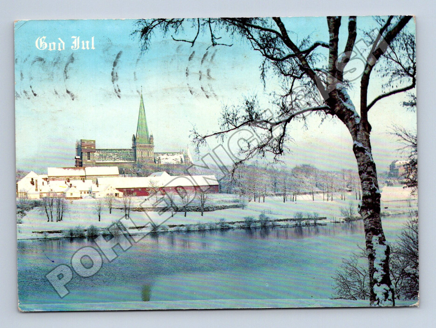 Pohlednice Norsko Trondheim Nidarosdomen katedrála (M33968)