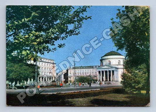 Pohlednice Polsko Varšava Plac Tří Křížů 1964 (M33969)
