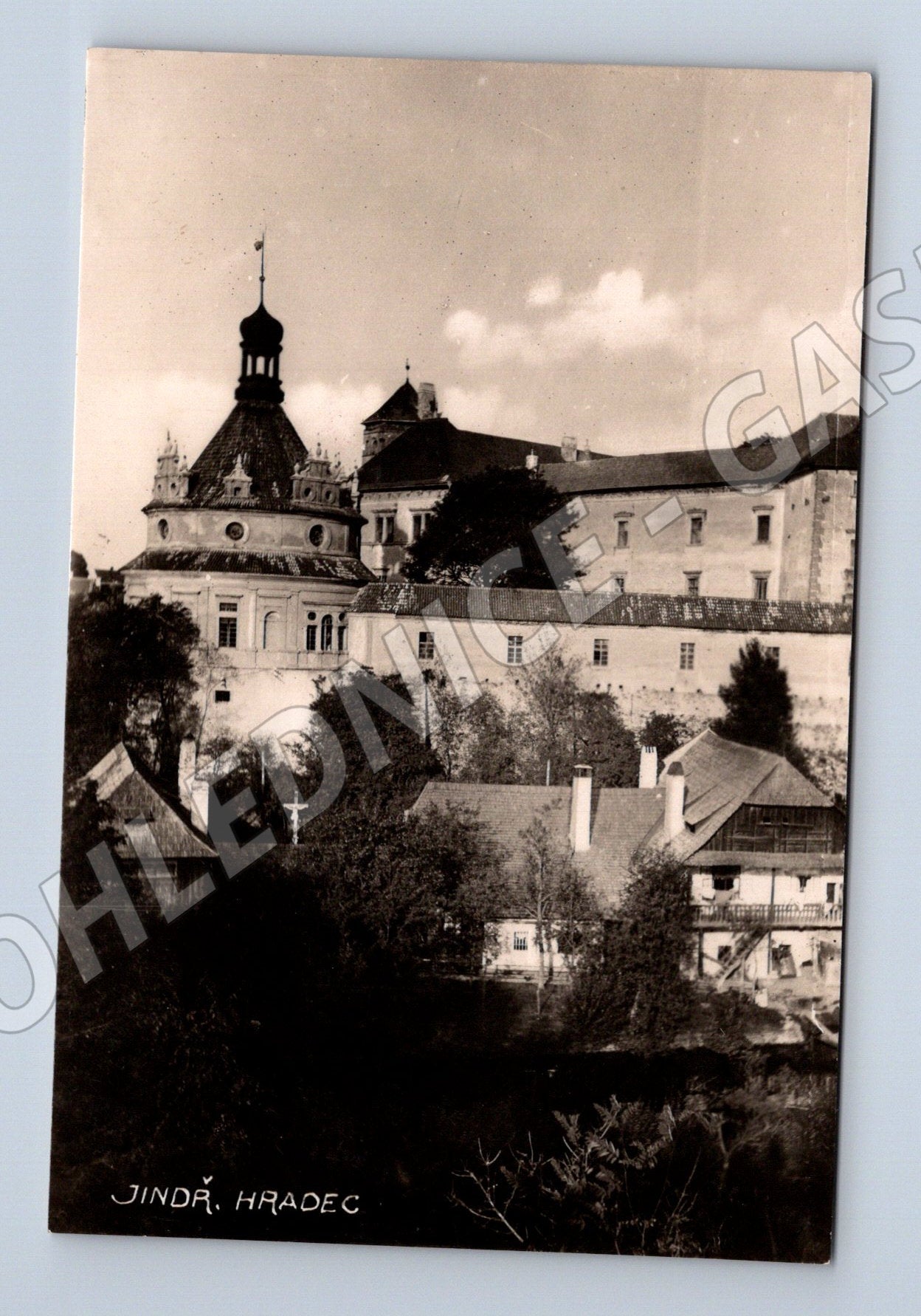 Pohlednice Jindřichův Hradec zámek J Boukal (M3397)