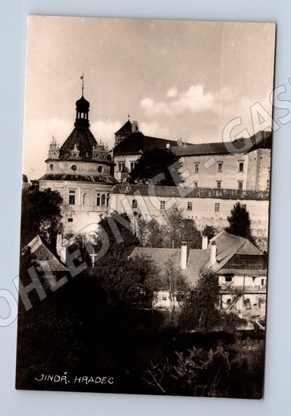 Pohlednice Jindřichův Hradec zámek J Boukal (M3397)