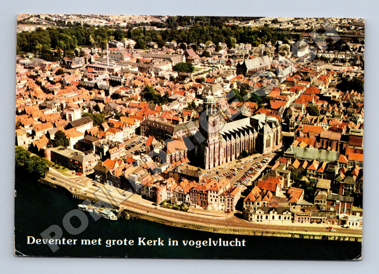 Pohlednice Holandsko Deventer velký kostel 1978 (M33977)