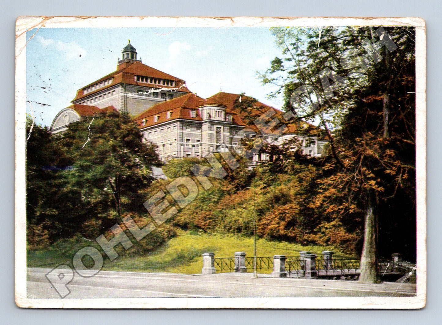 Pohlednice Německo Kassel Státní divadlo 1944 (M33979)