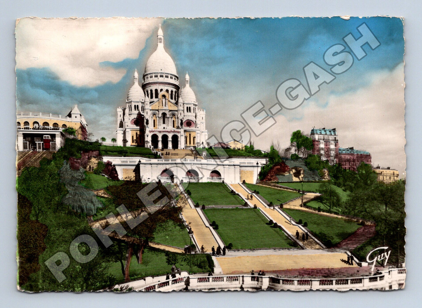 Pohlednice Francie Paříž Sacré-Cœur 1954 (M33983)
