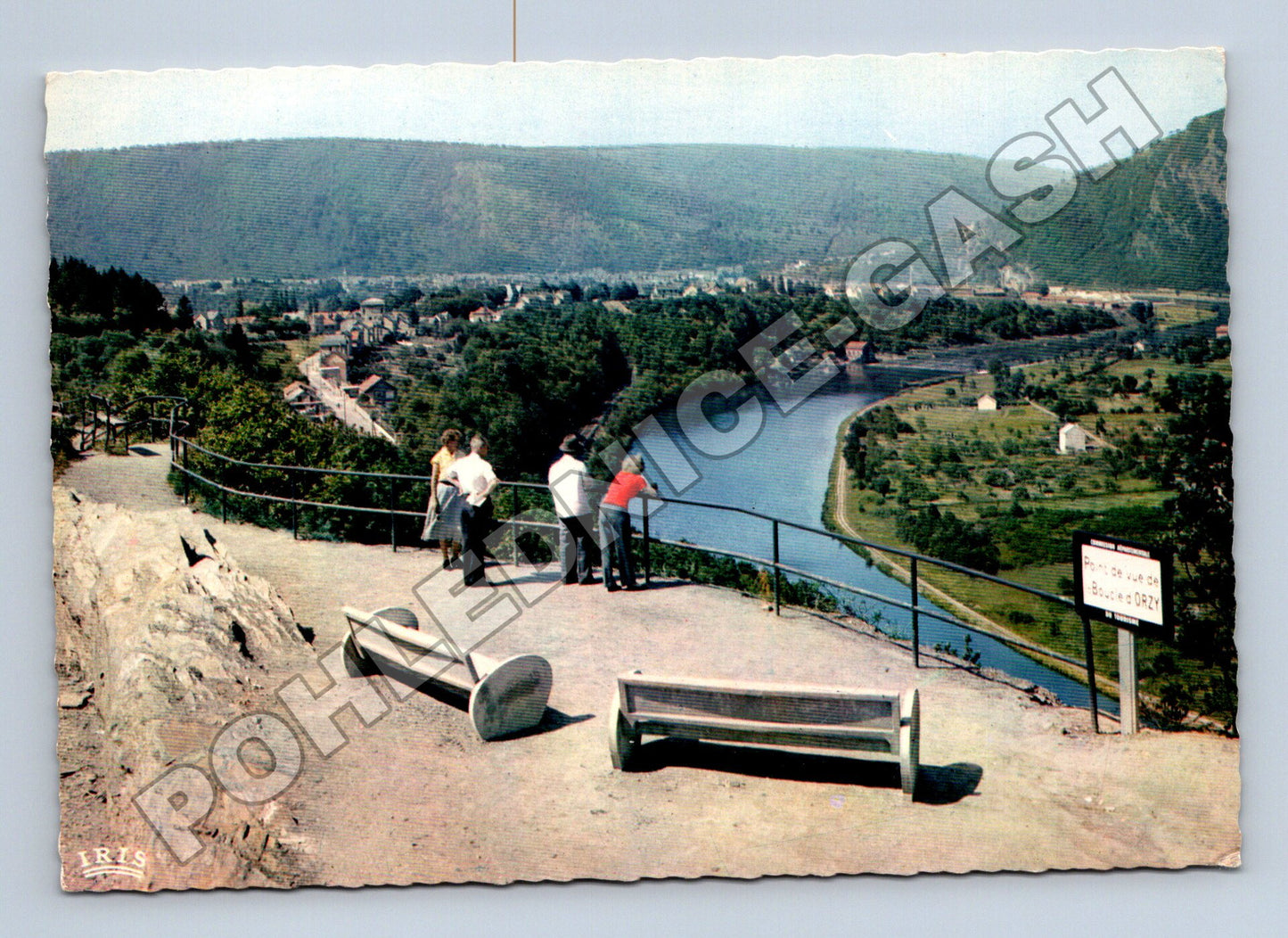 Pohlednice Francie Revin pohled z Orzy (M33987)