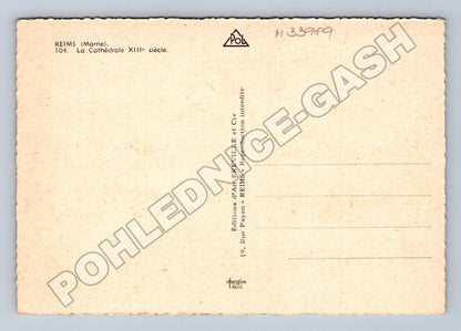 Pohlednice Francie Reims Katedrála (M33989)