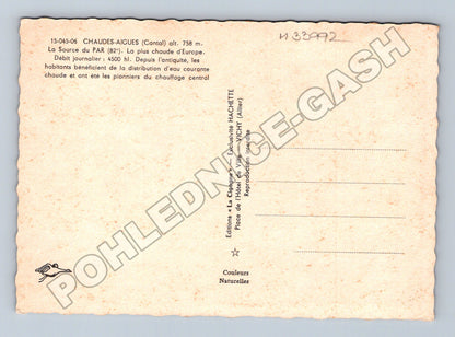 Pohlednice Francie Chaudes-Aigues pramen Far (M33992)