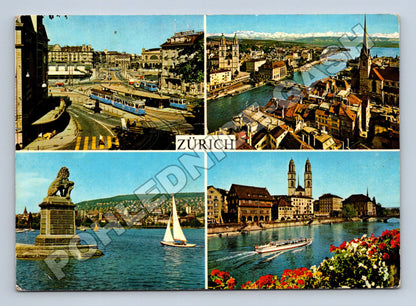 Pohlednice Švýcarsko Zürich 1973 (M34001)