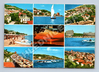 Pohlednice Itálie Grottammare multi-view 1986 (M34008)