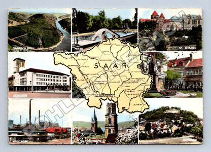 Pohlednice Německo Saarland různé motivy (M34028)