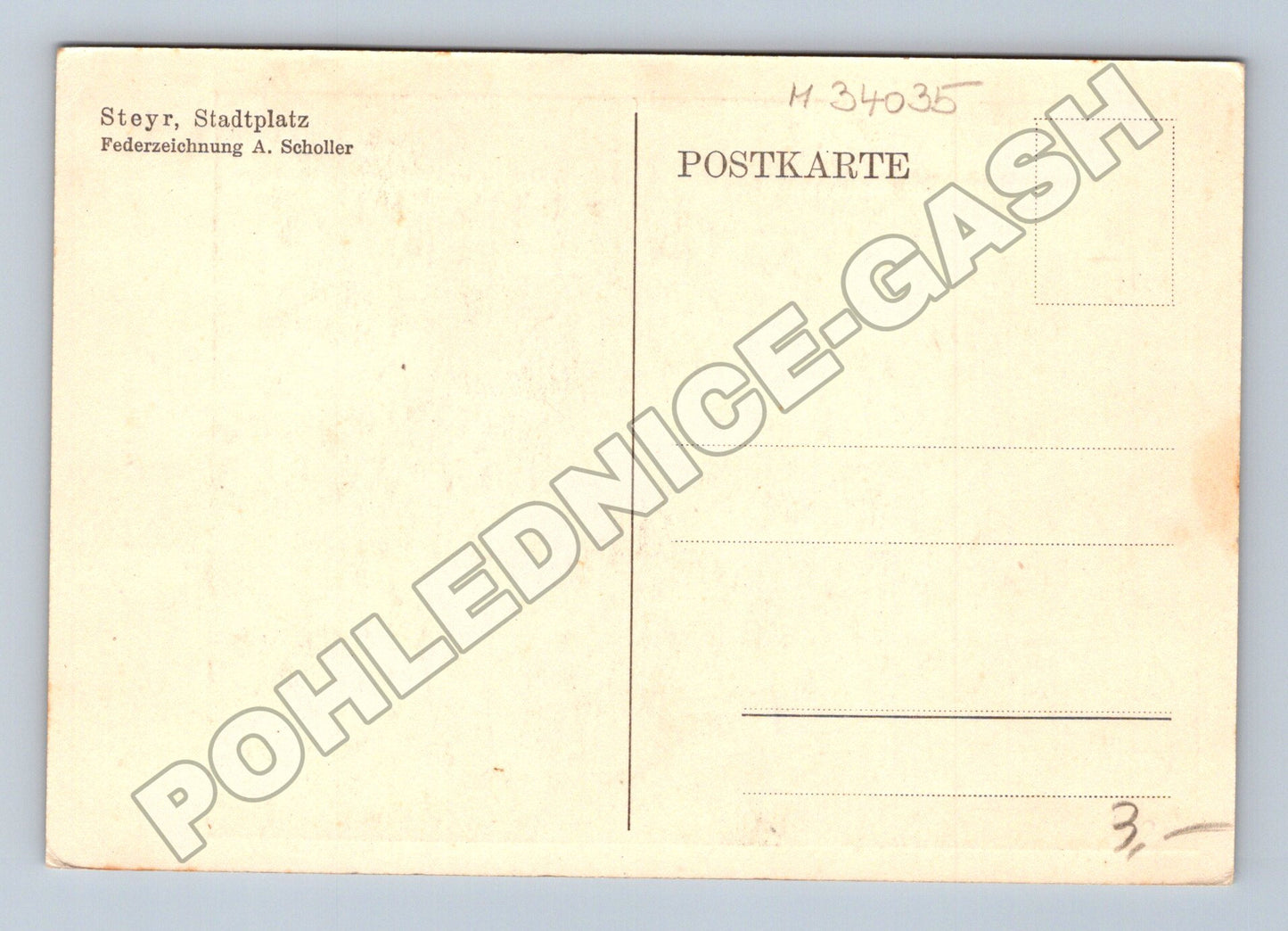 Pohlednice Rakousko Steyr Stadtplatz A. Scholler (M34035)