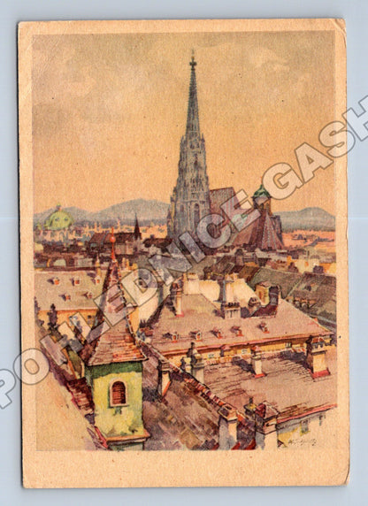 Pohlednice Rakousko Vídeň Stephansdom 1952 (M34039)