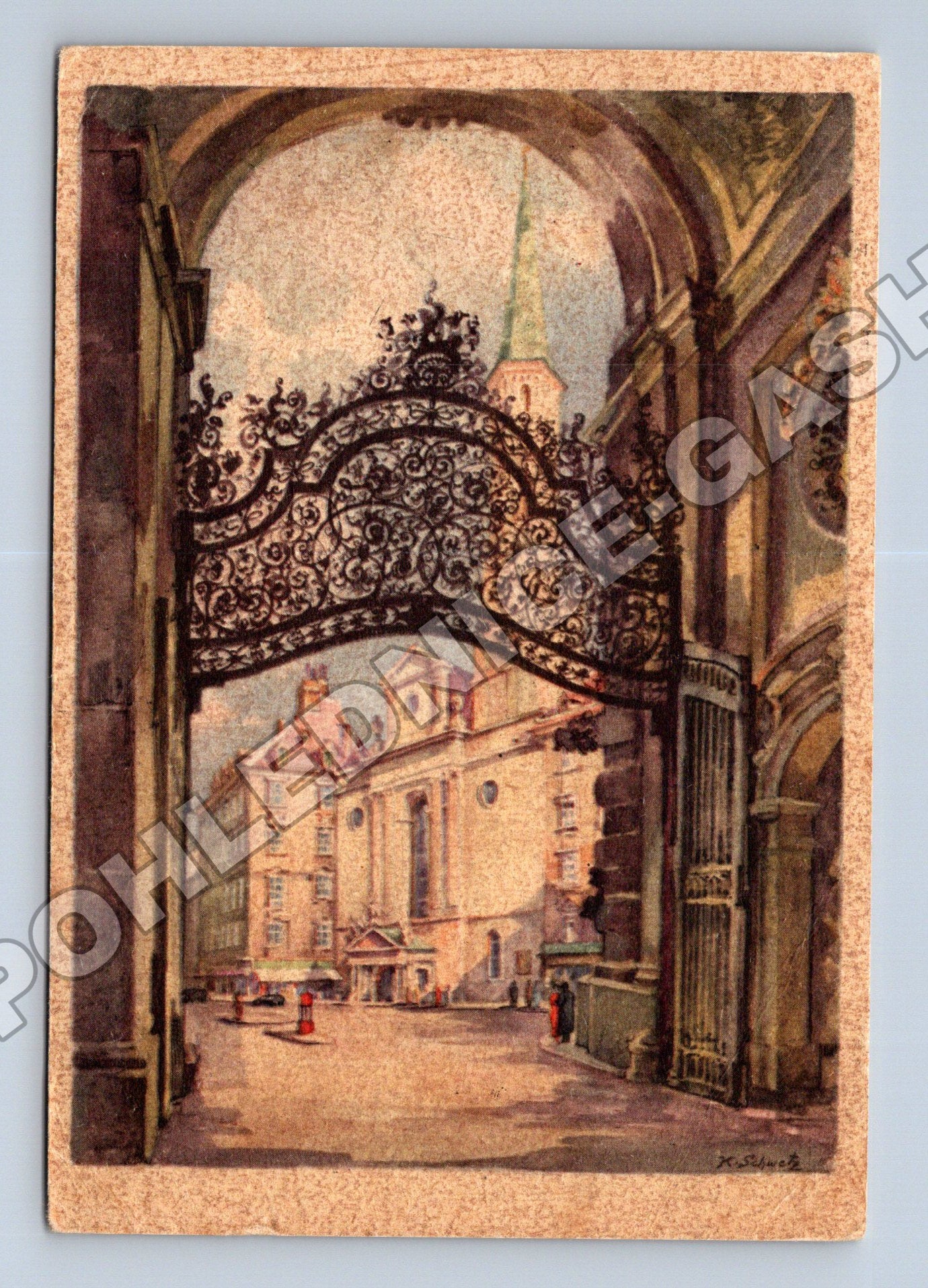 Pohlednice Rakousko Vídeň Burgtor 1949 (M34041)
