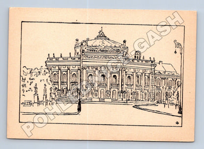 Pohlednice Rakousko Vídeň Burgtheater (M34042)