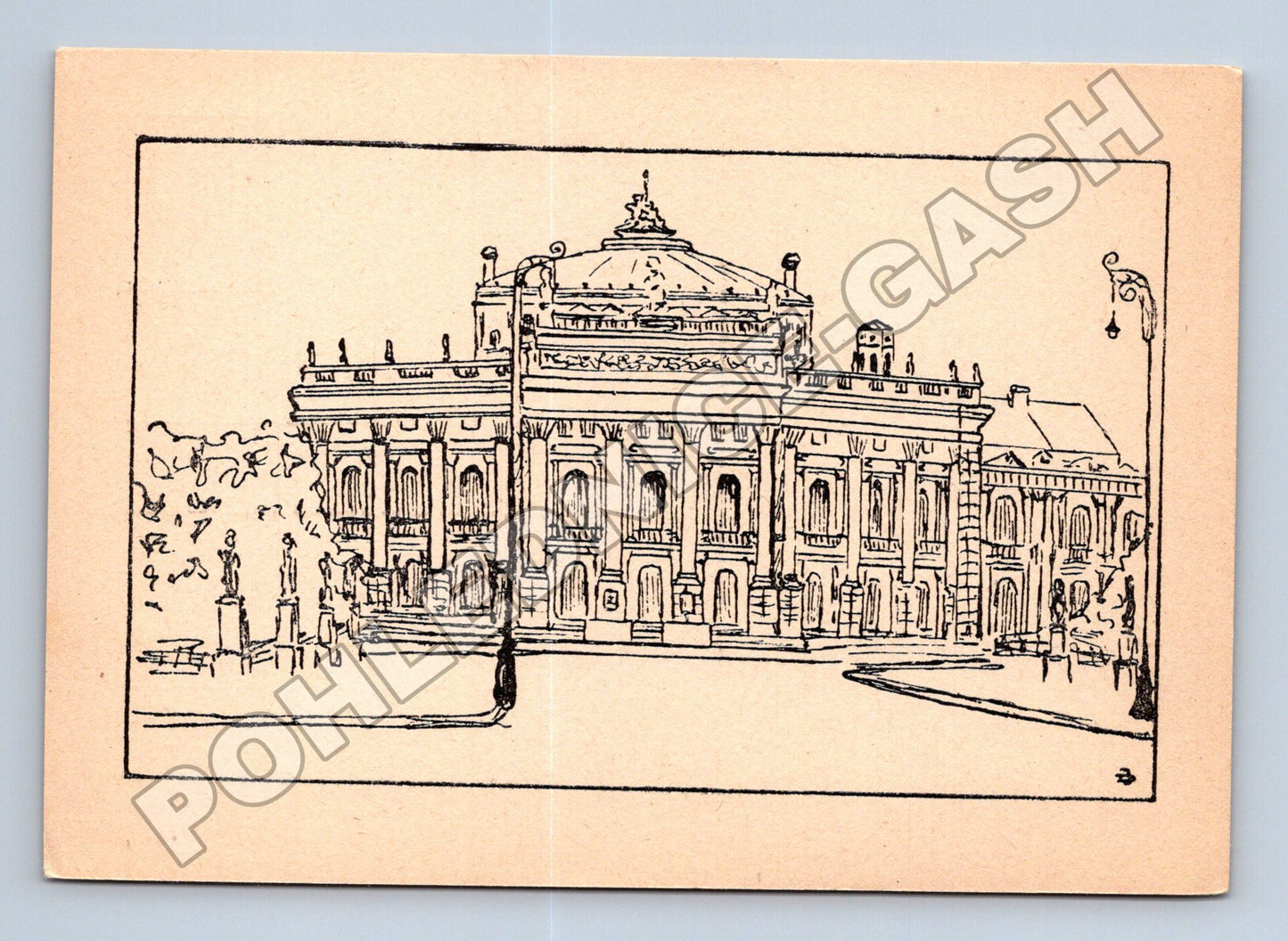 Pohlednice Rakousko Vídeň Burgtheater (M34045)