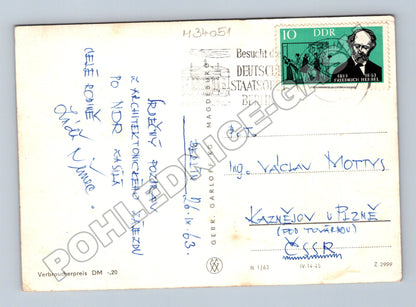 Pohlednice Německo Berlín koláž 1963 (M34051)