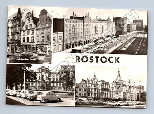 Pohlednice Německo Rostock více motivů 1976 (M34053)