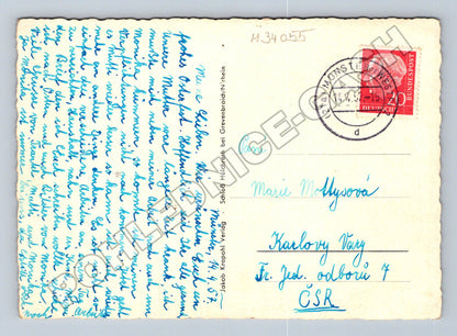 Pohlednice Německo Münster různé pohledy 1945 (M34055)