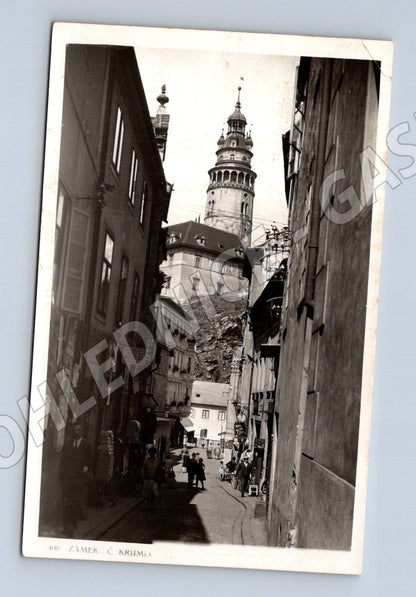 Pohlednice Český Krumlov zámek 1946 (M3406)