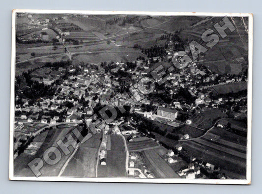 Pohlednice Kynšperk n. Ohří letecký pohled 1932 (M34061)