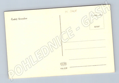 Pohlednice Český Krumlov zámek Orbis (M3408)